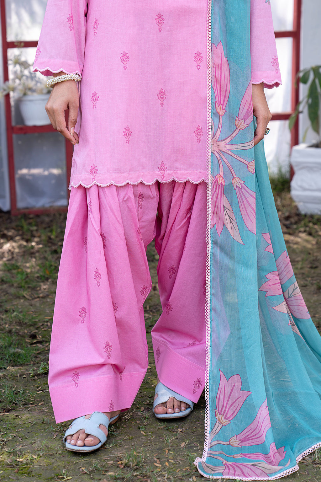 3 PIECE - PRINTED LAWN SUIT