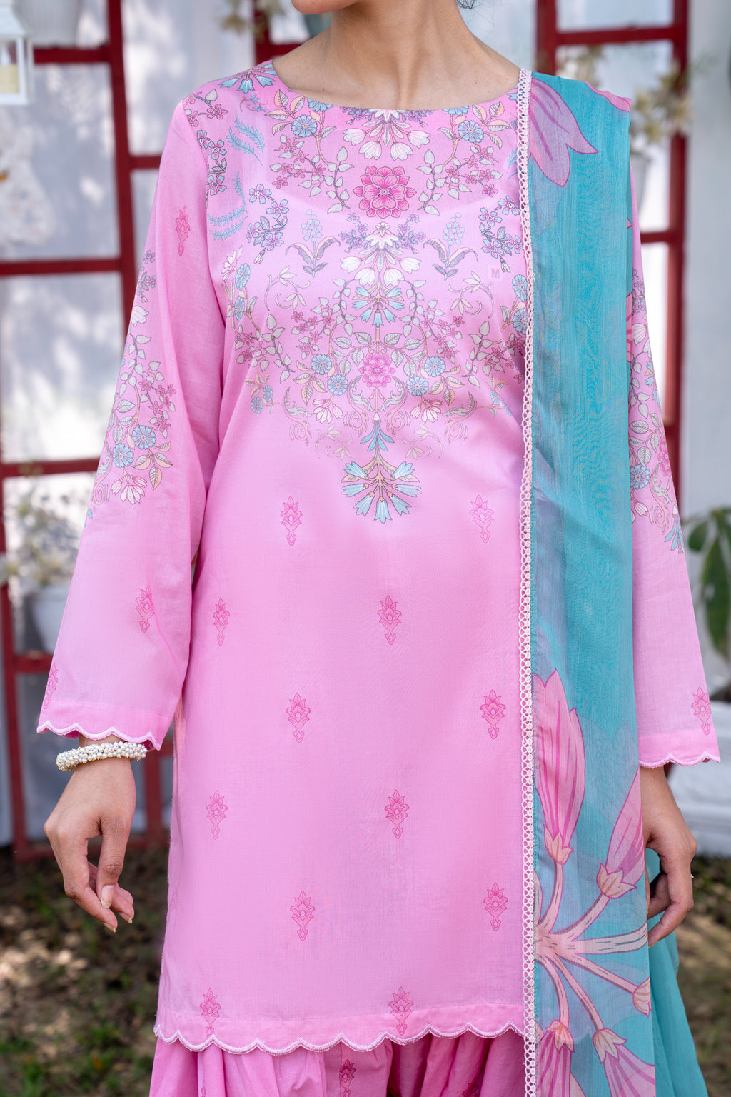 3 PIECE - PRINTED LAWN SUIT