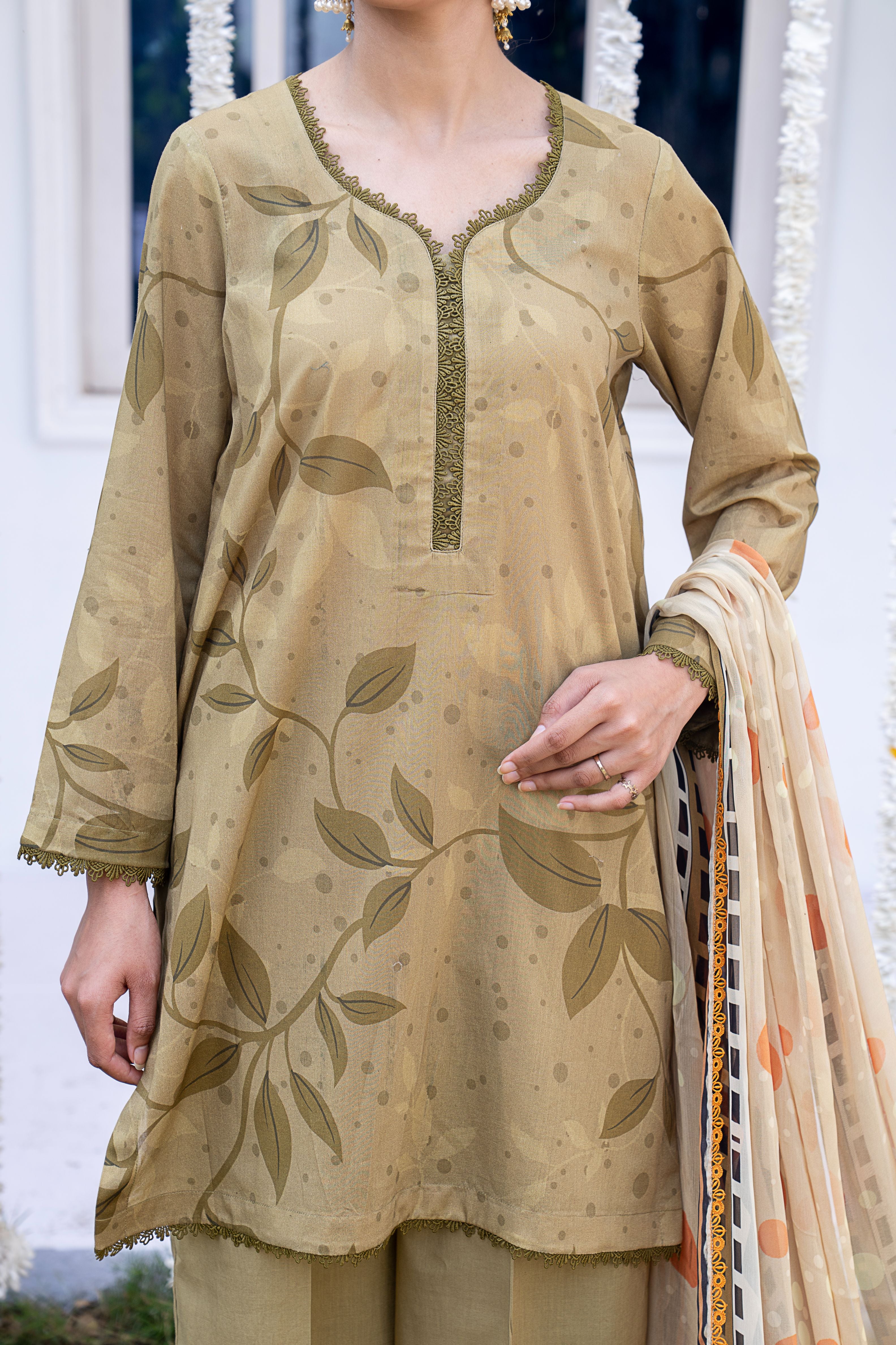 3 PIECE - PRINTED LAWN SUIT