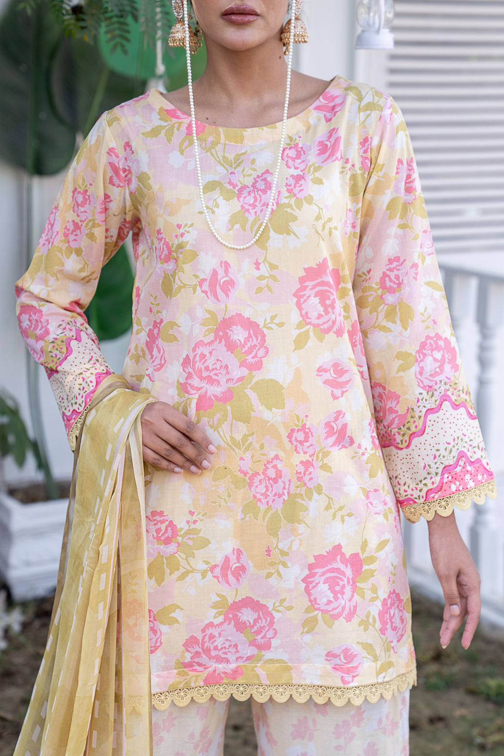 3 PIECE - PRINTED LAWN SUIT