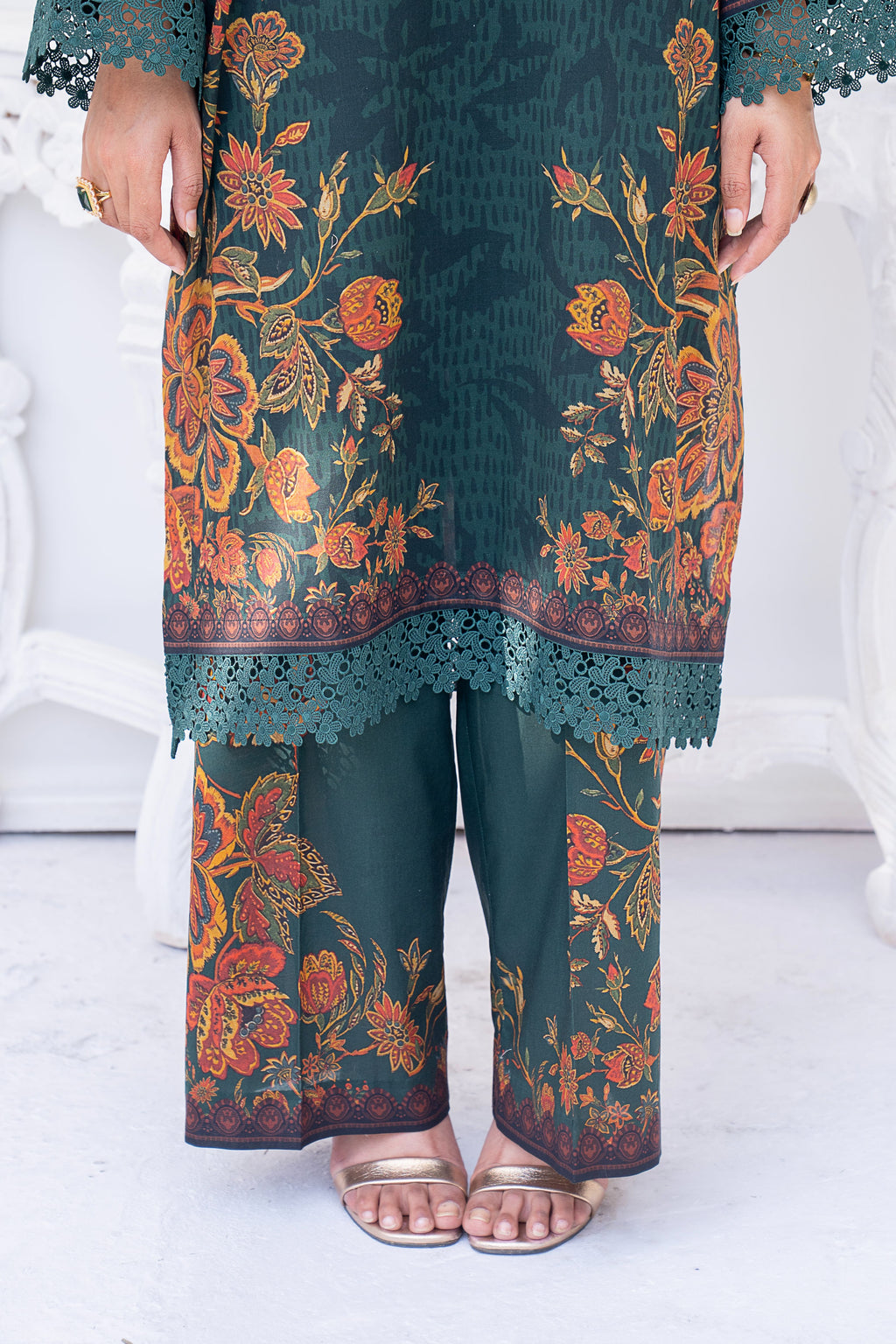 2 PIECE - PRINTED LAWN SUIT