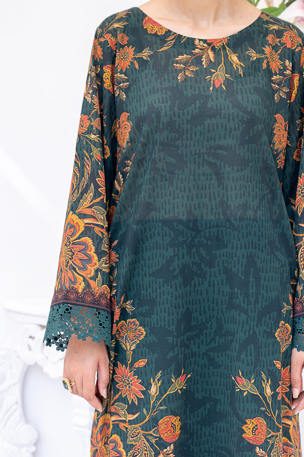 2 PIECE - PRINTED LAWN SUIT