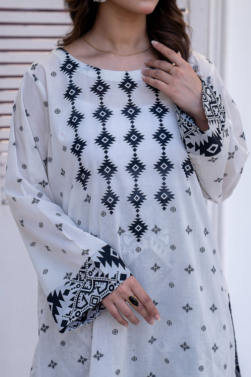 2 PIECE - PRINTED LAWN SUIT