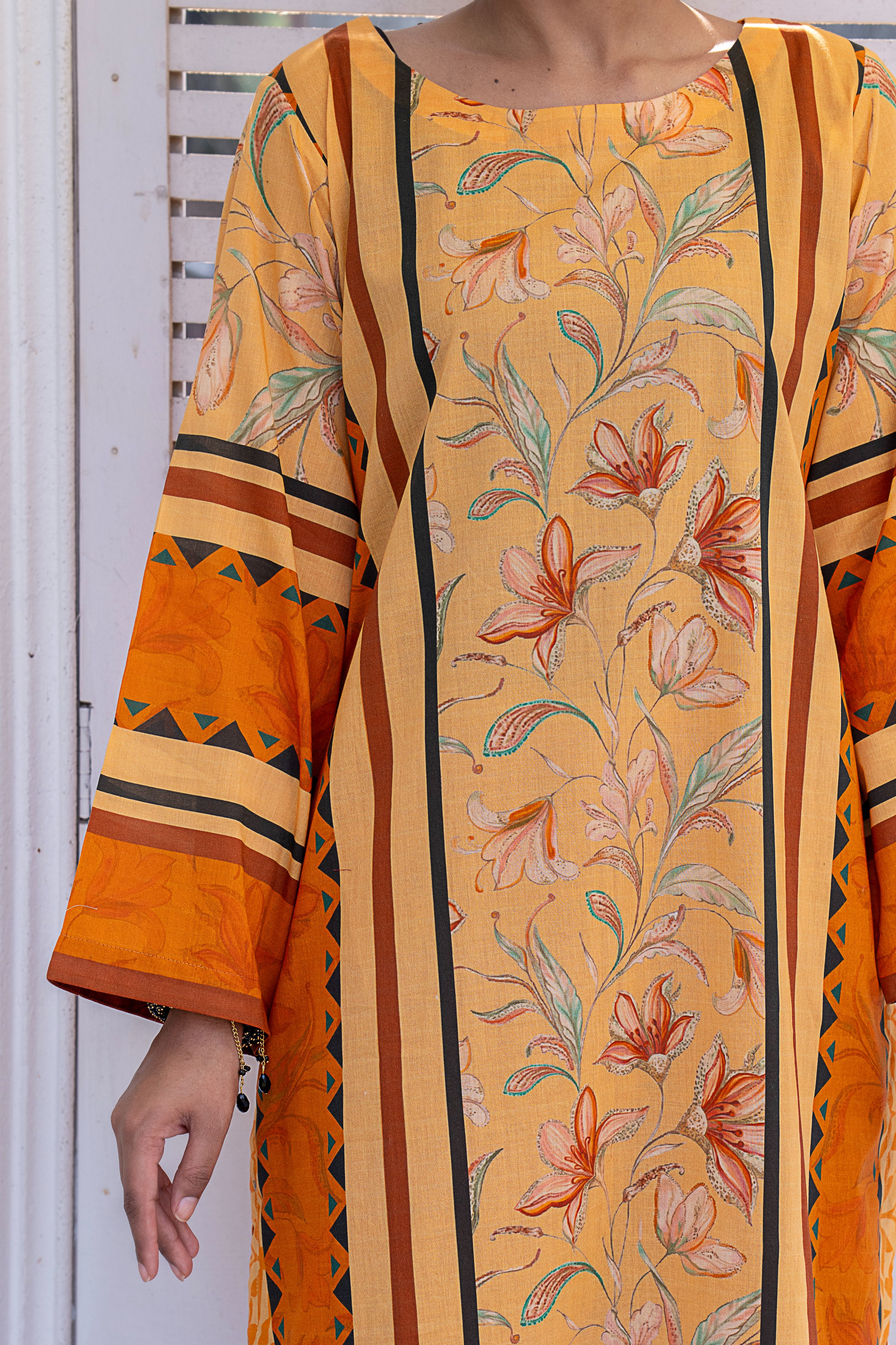2 PIECE - PRINTED LAWN SUIT