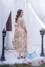 3 PIECE - PRINTED LAWN SUIT