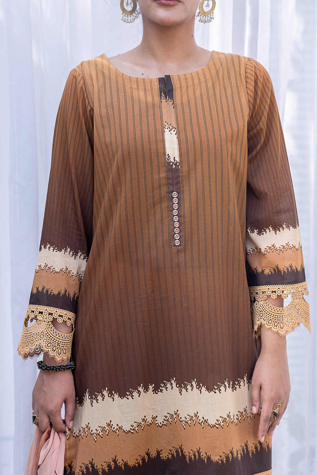 3 PIECE - PRINTED LAWN SUIT